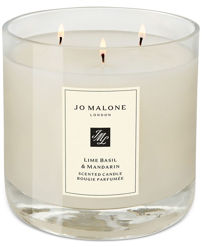 Jo Malone London Lime Basil & Mandarin Deluxe Candle, 21.1-oz. - Macy's