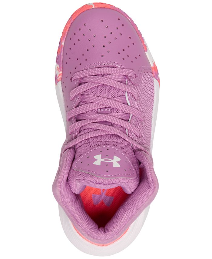 Under Armour Little Girls UA Jet 21 Basketball Sneakers from Finish