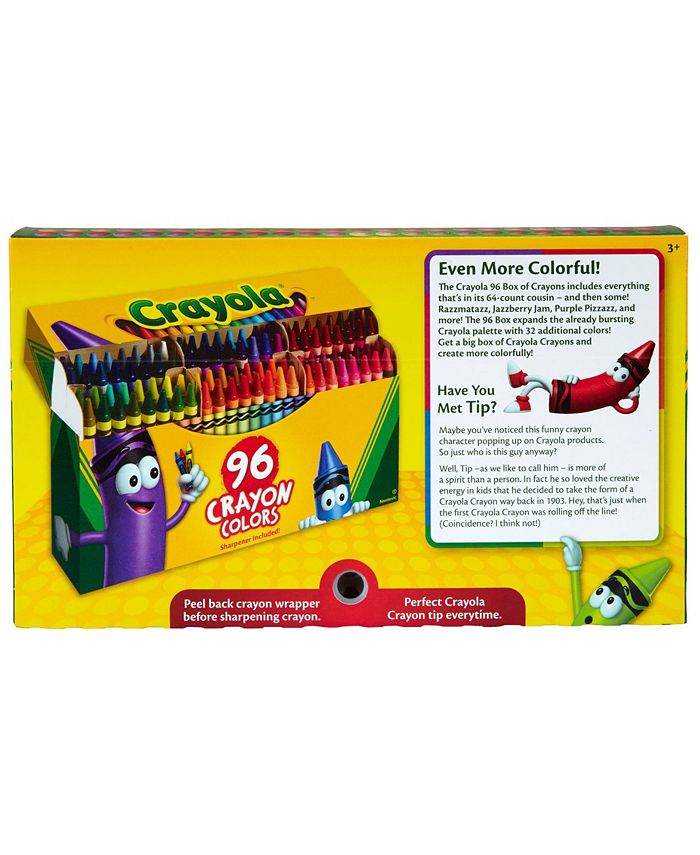 Crayola My 96 Crayons Comes With a Sharpener Macy's