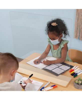 Acrylic Tabletop Partition - 23" Wide