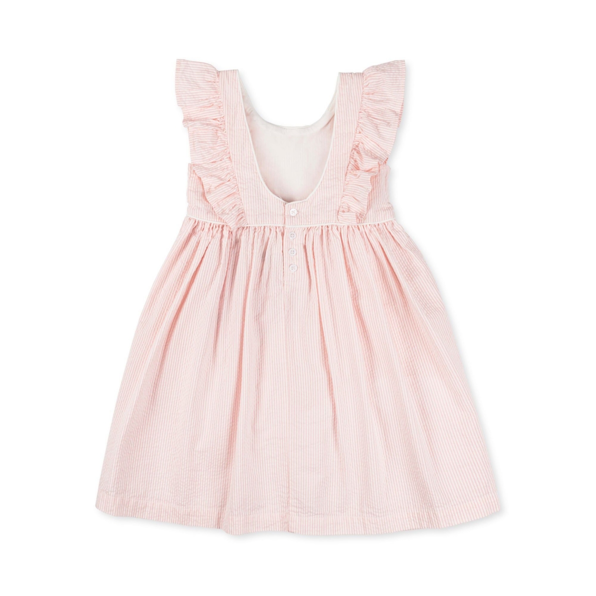 Hope & Henry Big Girls Flutter Sleeve Empire Waist Dress