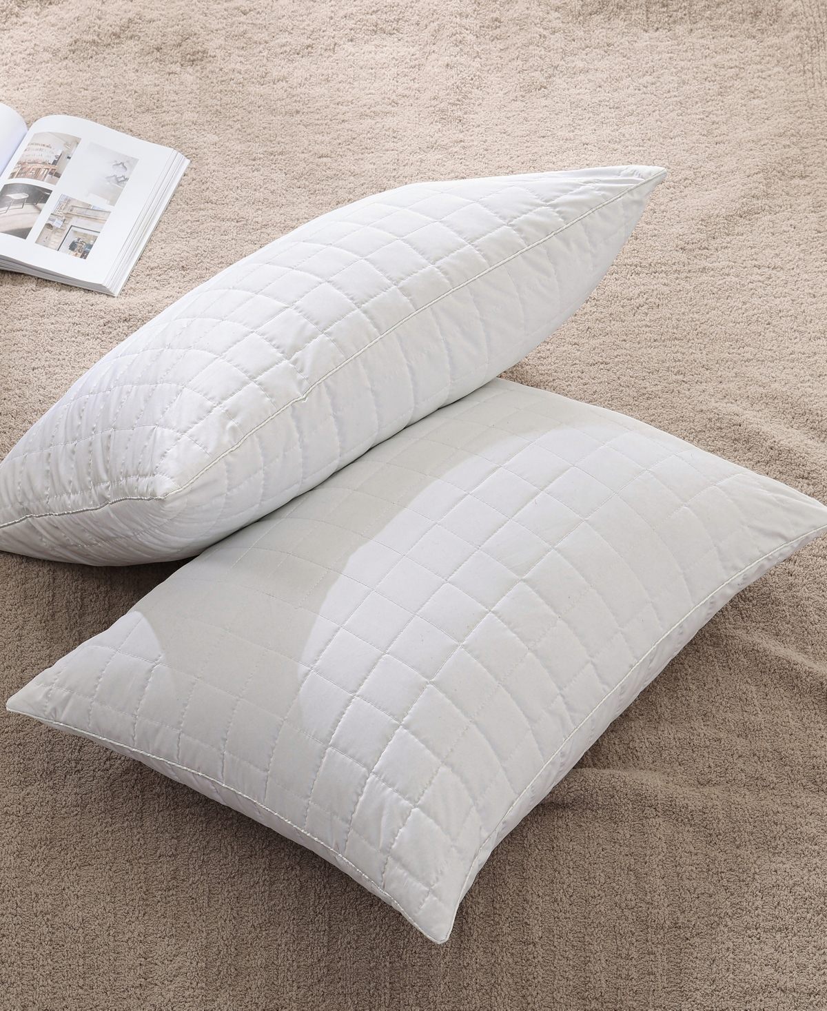Closeout! Royal Luxe Shredded Memory Foam 2-Pack Pillow, Standard/Queen, Exclusively at Macy's
