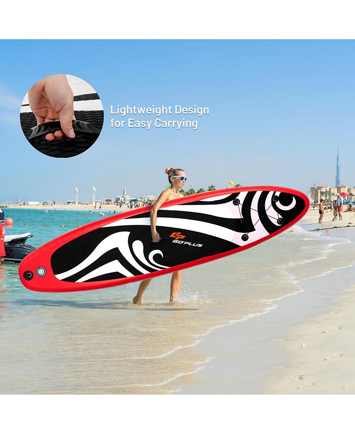 Costway 1pcs 11' Inflatable Stand Up Paddle Board Surfboard Surfboard