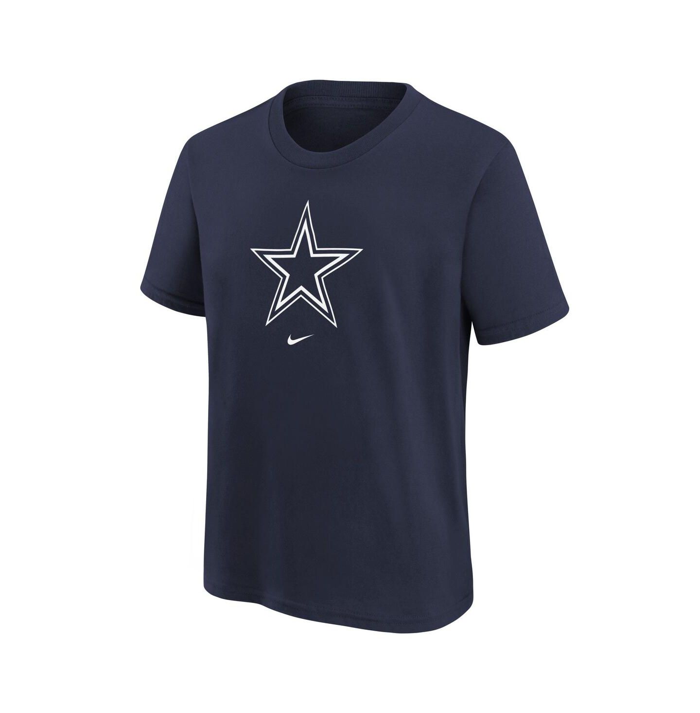 Футболка Nike Navy Dallas Cowboys Team Wordmark T-shirt для мальчиков — фото 3