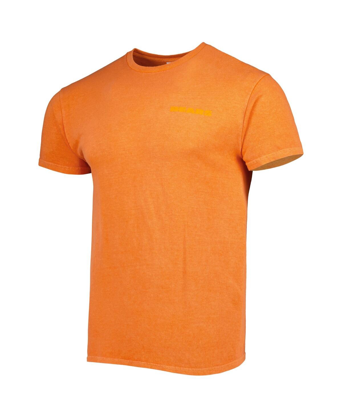 Shop 47 Brand Men's ' Orange Chicago Bears Fast Track Tonal Highlight T-shirt