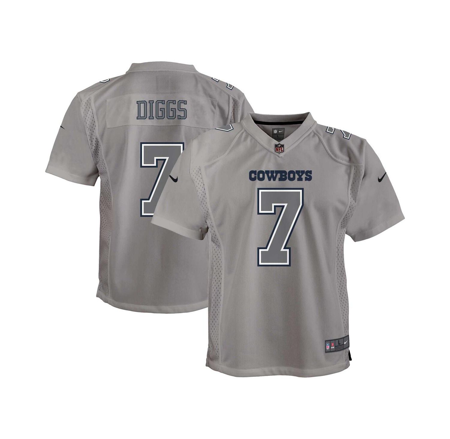 Big Boys Trevon Diggs Gray Dallas Cowboys Atmosphere Game Jersey