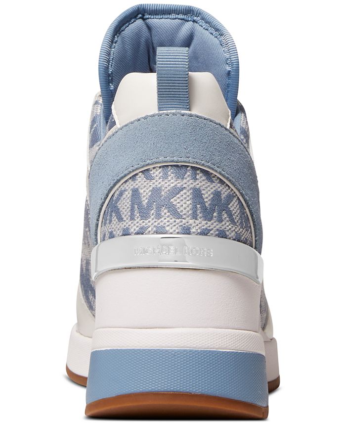 michael kors georgie trainer white