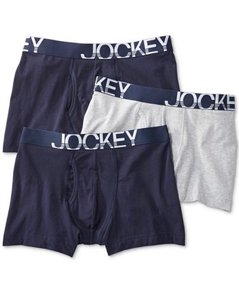 Jockey ActiveBlend® 5 Boxer Brief - 4 Pack - Macy's