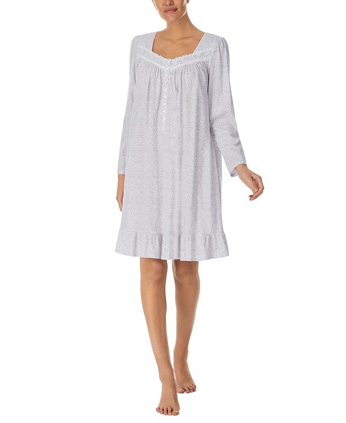Eileen West Women's Cotton Rosebud Nightgown & Reviews All Pajamas