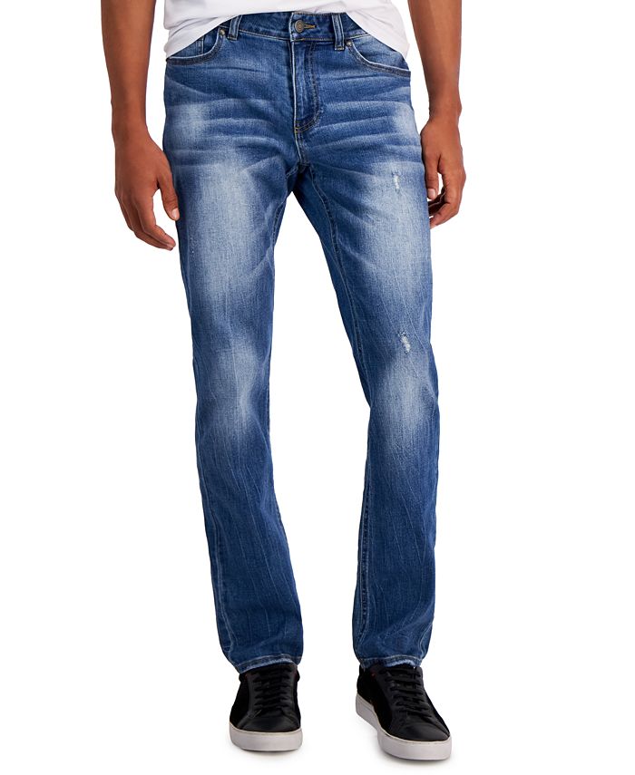 Paisley & Gray Men's Rebel Slim-Straight Fit Destroyed Jeans - Macy's