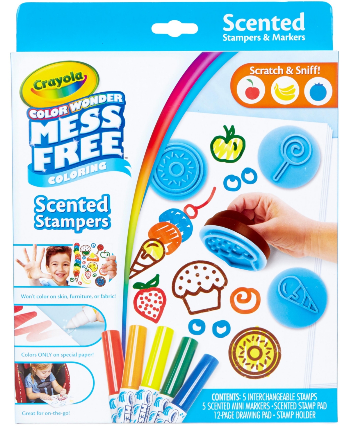 UPC 071662224523 product image for Crayola Color Wonder Scented Stampers & Markers Set | upcitemdb.com
