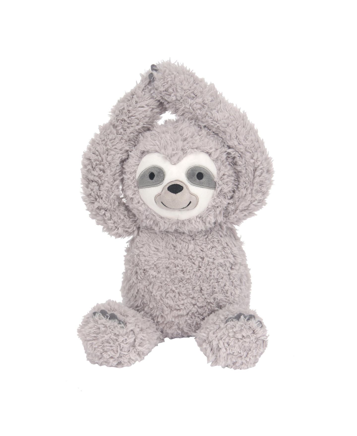 Детская мягкая игрушка Lambs & Ivy Sloth Plush Gray Stuffed Animal Toy - Speedy, цвет: Серый — фото 2