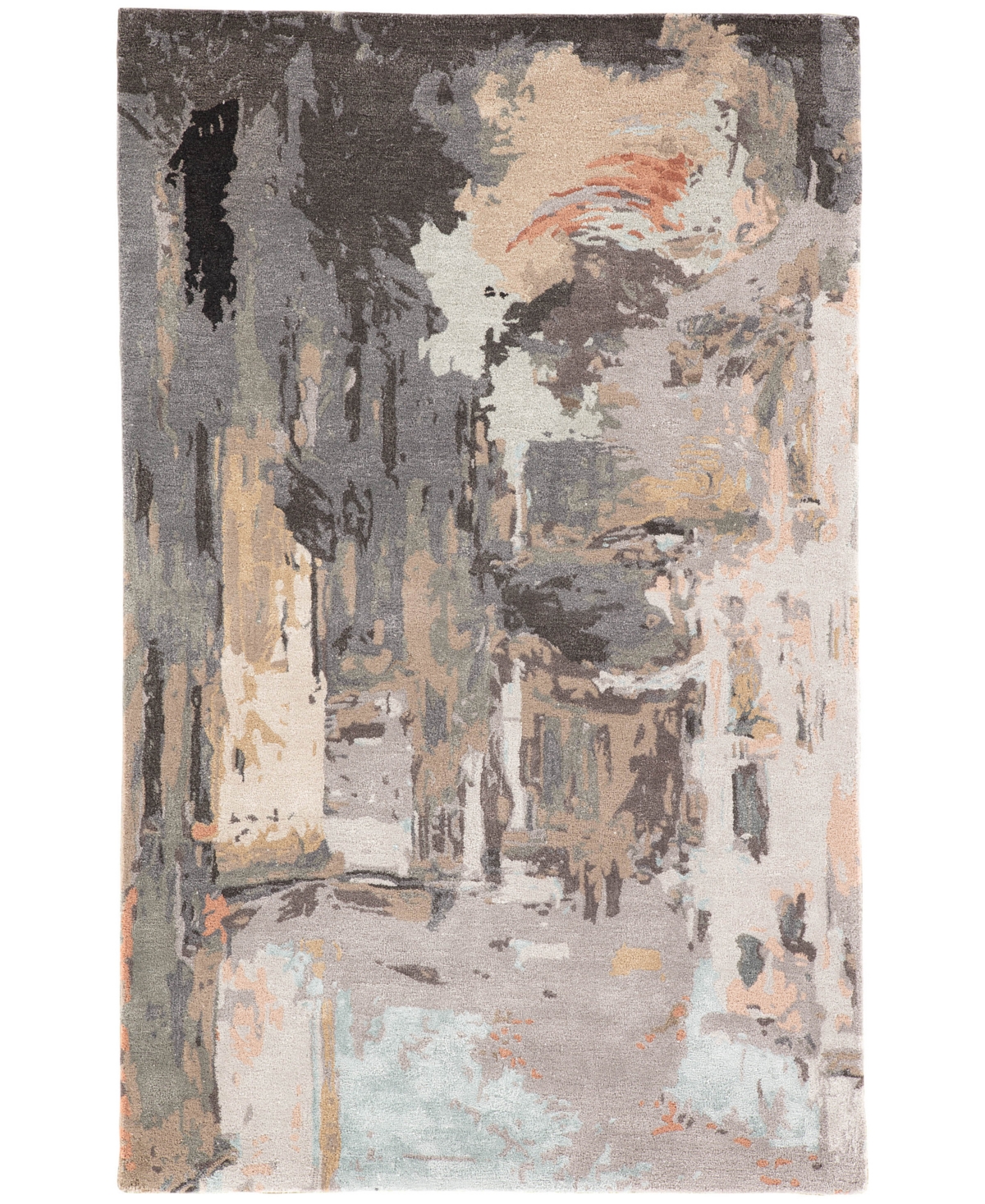 Jaipur Living Genesis GES25 5' x 8' Area Rug - Gray