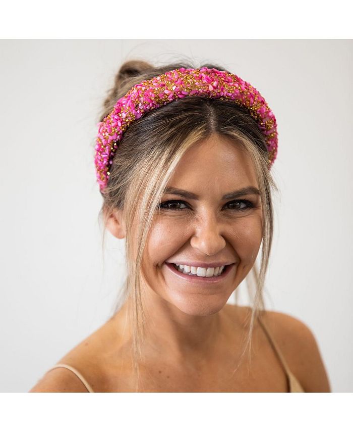Headbands of Hope Women's All that Glitters Headband Hot Pink Macy's