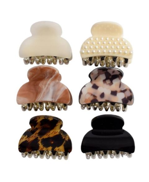Женские аксессуары Headbands of Hope Claw Clip Set of 6 - Fall Retro