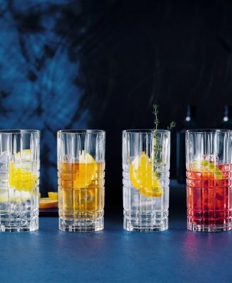 Square Longdrink Glass, Set of 4