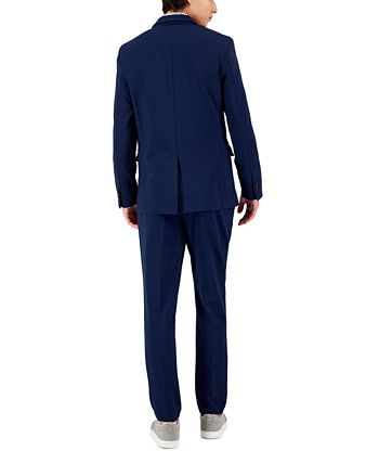 Alfani navy hot sale blue suit