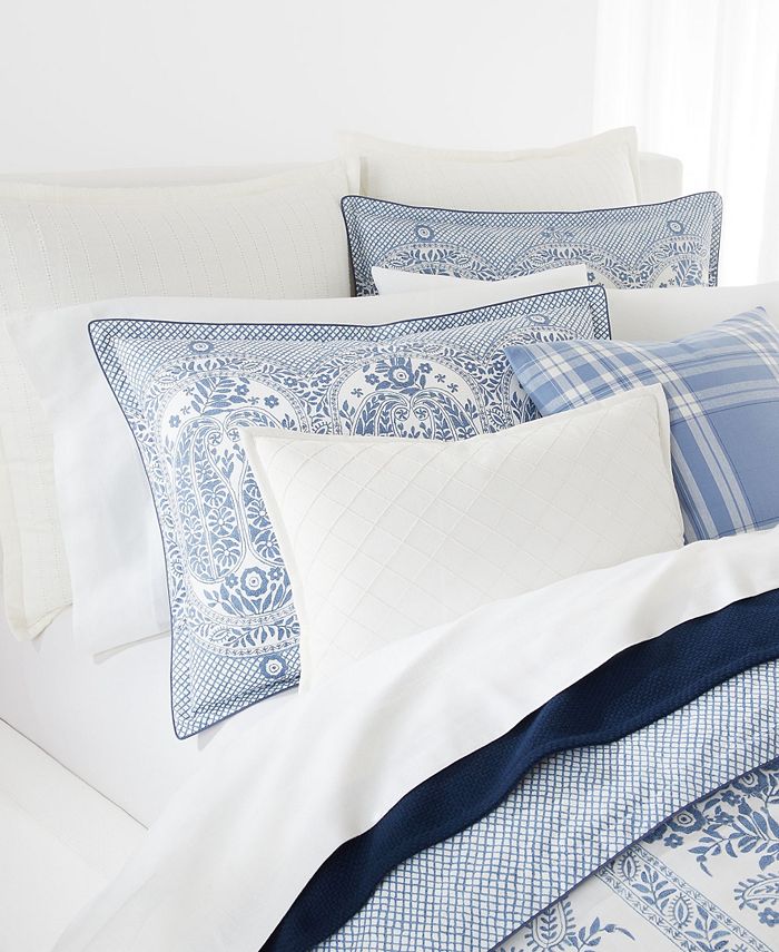 Lauren Ralph Lauren Wakefield 3 Piece Comforter Set, Full/Queen