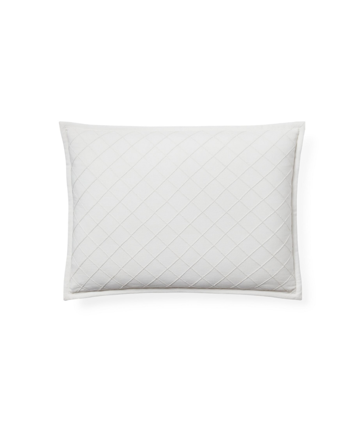 Lauren Ralph Lauren Lattice Embroidery Throw Pillow, 15" X 20" In Cream