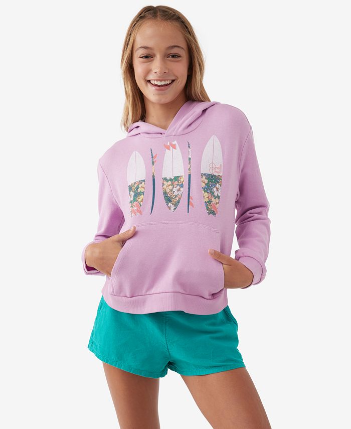 O'Neill Big Girls Scobie Pullover Hoodie Sweatshirt - Macy's