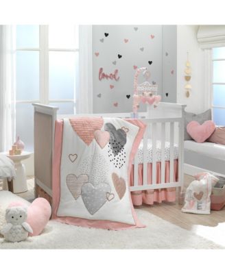 Signature Heart to Heart Soft Pink Decorative Pillow