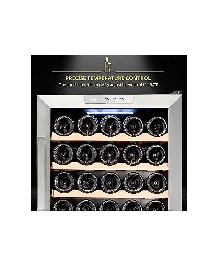 Schmécké Wine Fridge, 34 Bottle Wine Cooler, freestanding Macy's