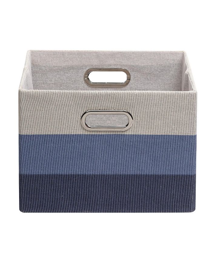 Lambs & Ivy Blue Ombre Foldable/Collapsible Storage Bin/Basket Macy's