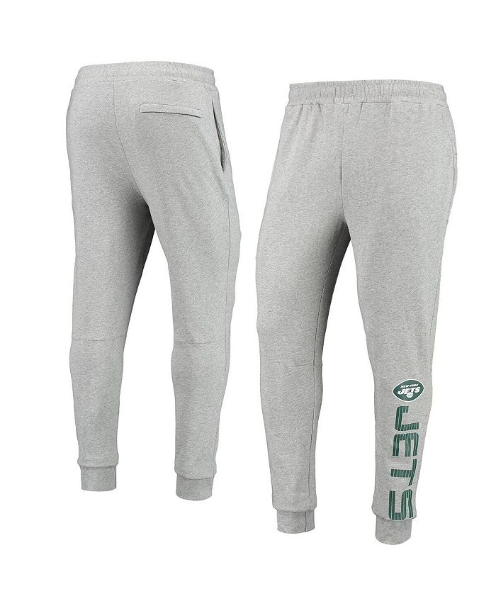 Msx By Michael Strahan Mens Heathered Gray New York Jets Jogger Pants Macys 