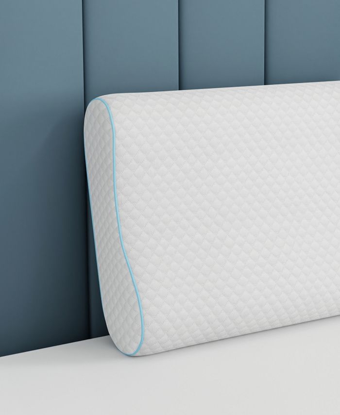 BodiPEDIC Aerofusion Contour GelInfused Memory Foam Bed Pillow