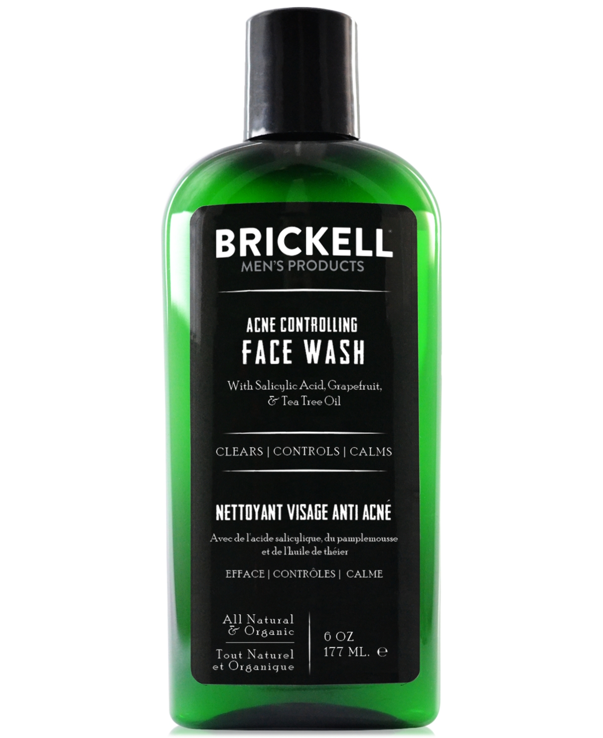 Brickell Mens Products Brickell Men's Products Acne Controlling Face Wash, 6 Oz.