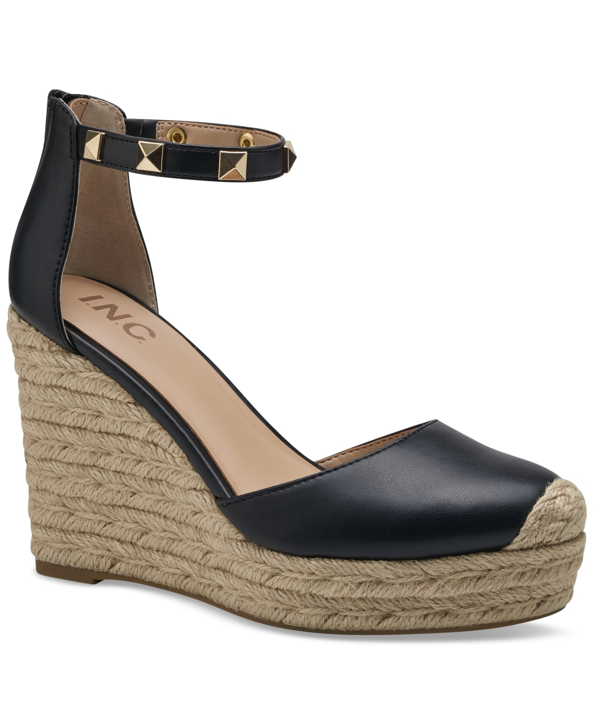 Inc International Concepts Masin ClosedToe Wedge Espadrilles, Created for Macy's Women's Shoes