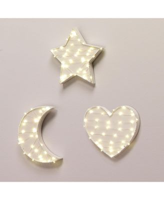 Baby Signature Moon LED Light Up Wall Decor/Wall Hanging