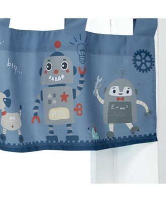 Robbie Robot Nursery/Child Window Valance