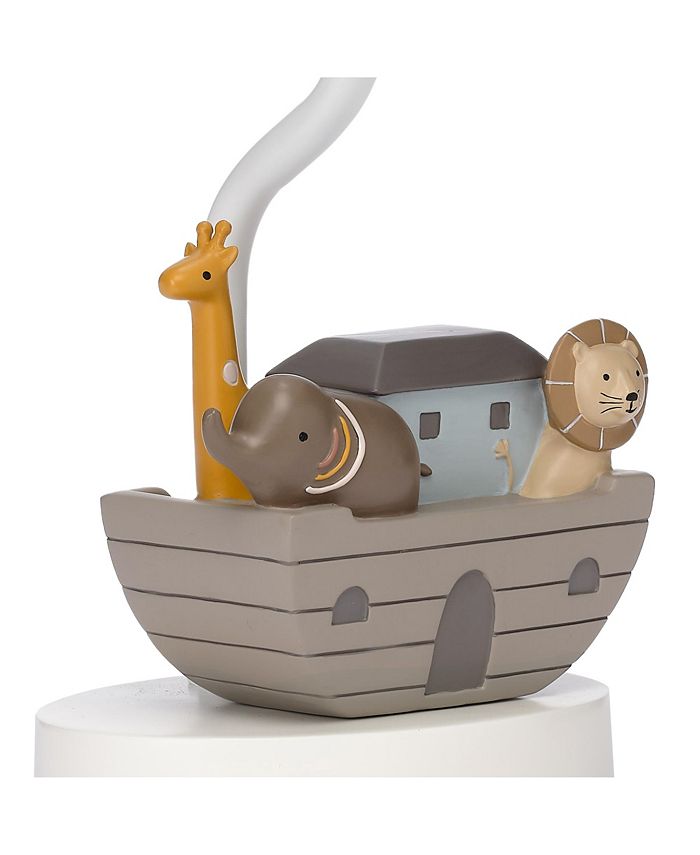 Lambs & Ivy Baby Noah Ark/Lion/Giraffe/Elephant Nursery Lamp with Shade
