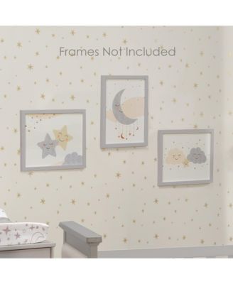 Goodnight Moon 3-Piece Unframed Nursery/Child Wall Art 11” X 14”