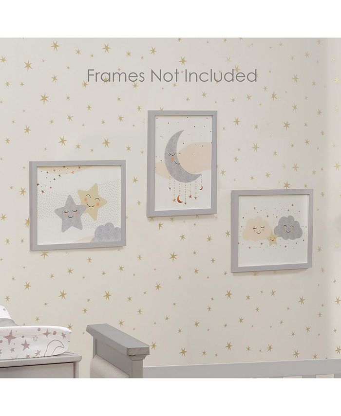 Lambs & Ivy Goodnight Moon 3Piece Unframed Nursery/Child Wall Art 11
