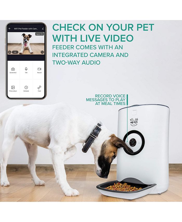 Arf Pets Smart Automatic Pet Feeder with Programmable Food Dispenser