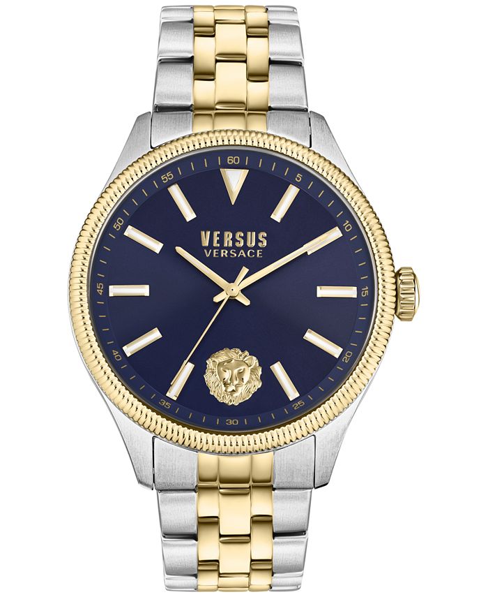 Versus Versace Men's Colonne Two-Tone Stainless Steel Bracelet Watch ...