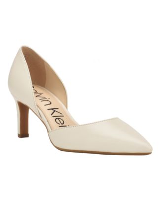 ivory colored pumps