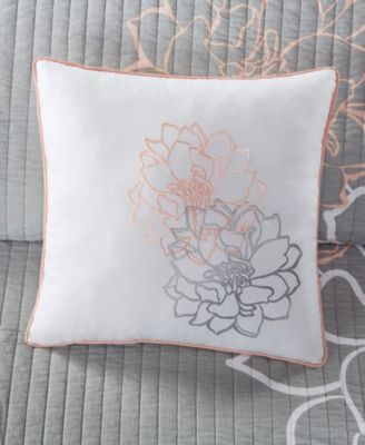 Lola Floral Print Cotton 6-Pc. Quilt Set, King/Cal King