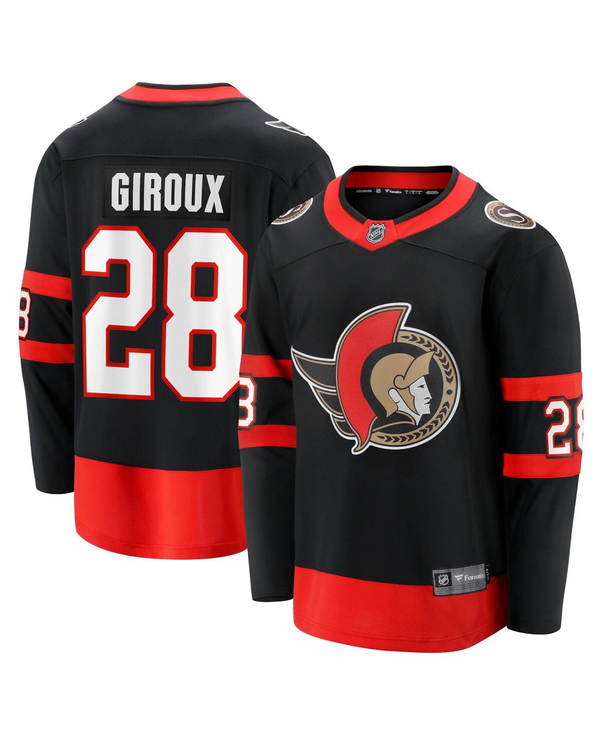 Men's Fanatics Claude GirouxOttawa Senators Home Premier Breakaway Player Jersey - Black