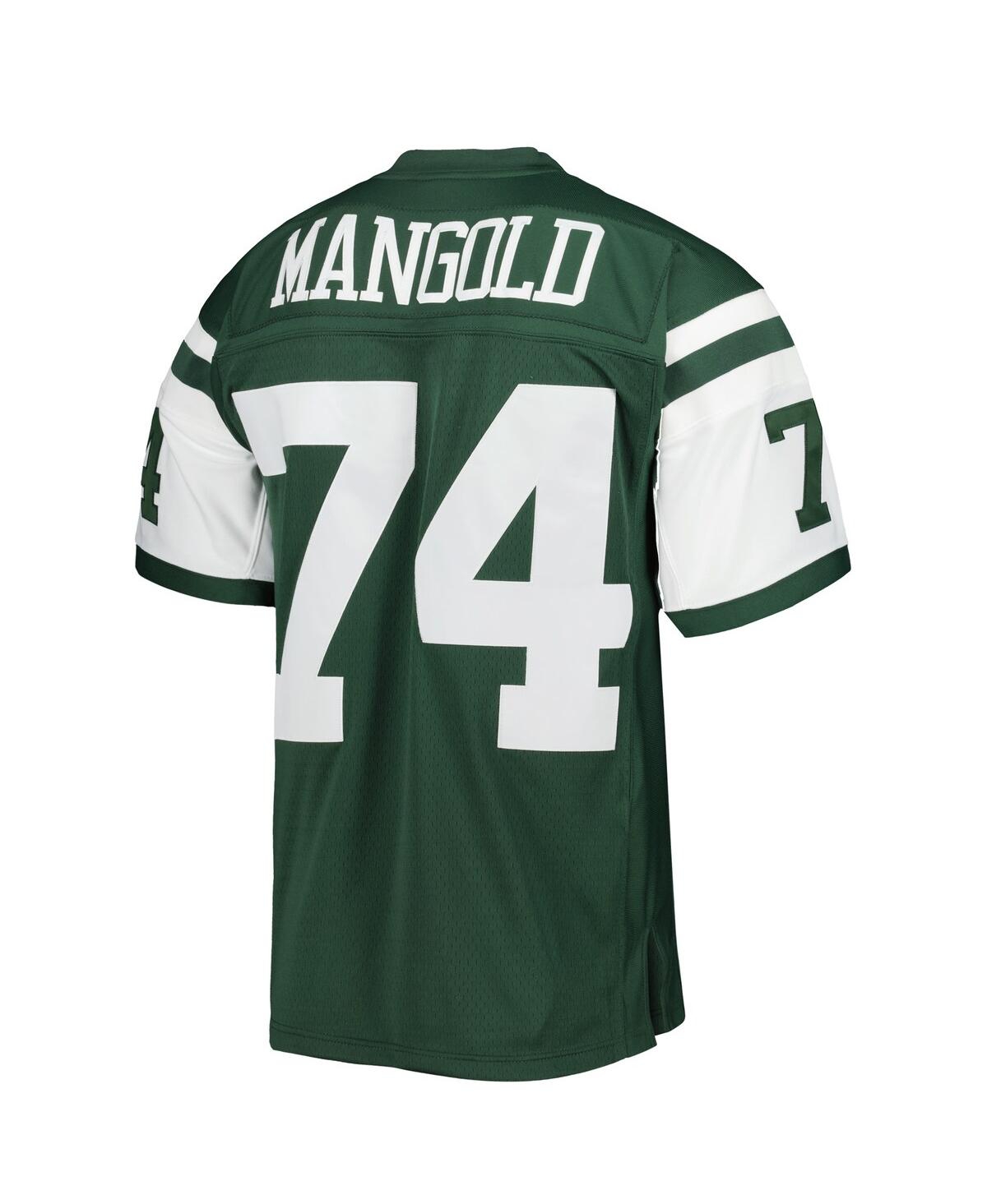 Men's Mitchell & Ness Nick MangoldNew York Jets 2006 Legacy Replica Jersey - Green