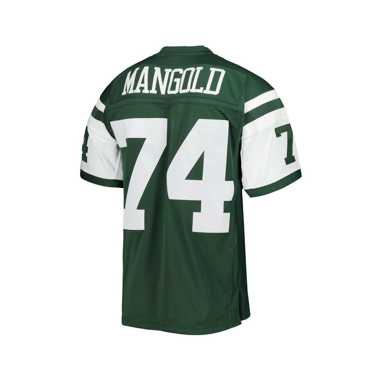 Men's Nick Mangold Green New York Jets 2006 Legacy Replica Jersey