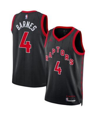 Jordan Men's Scottie Barnes Black Toronto Raptors Replica