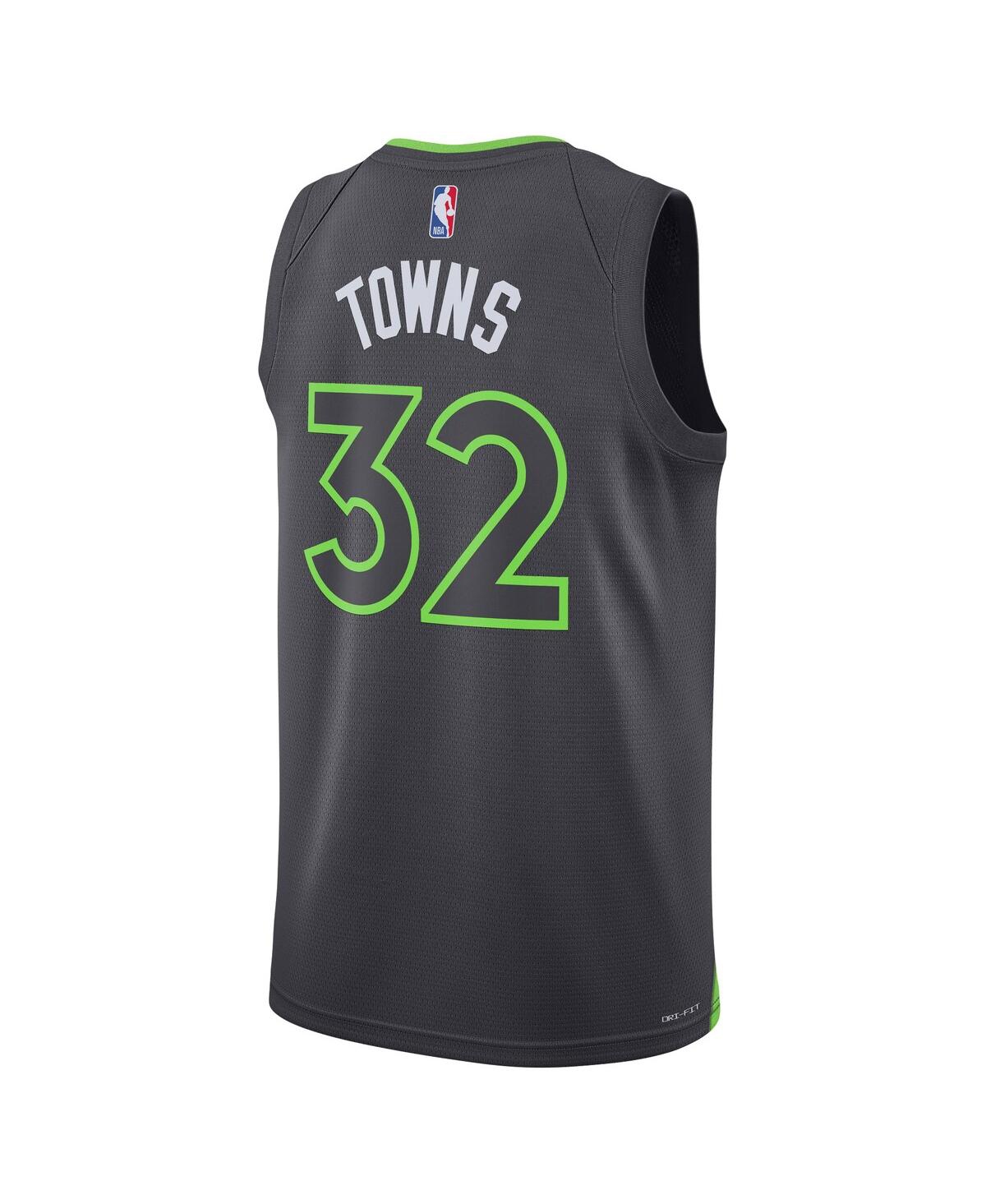 Men's Jordan Karl-Anthony TownsMinnesota Timberwolves Statement Edition Swingman Jersey - Charcoal