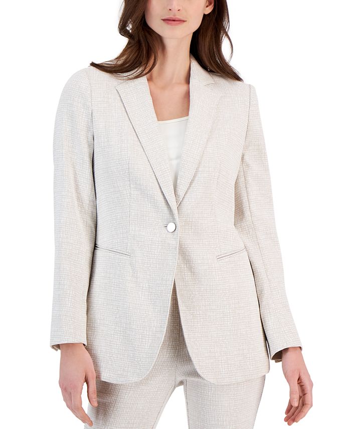 Macys womens clearance white blazer