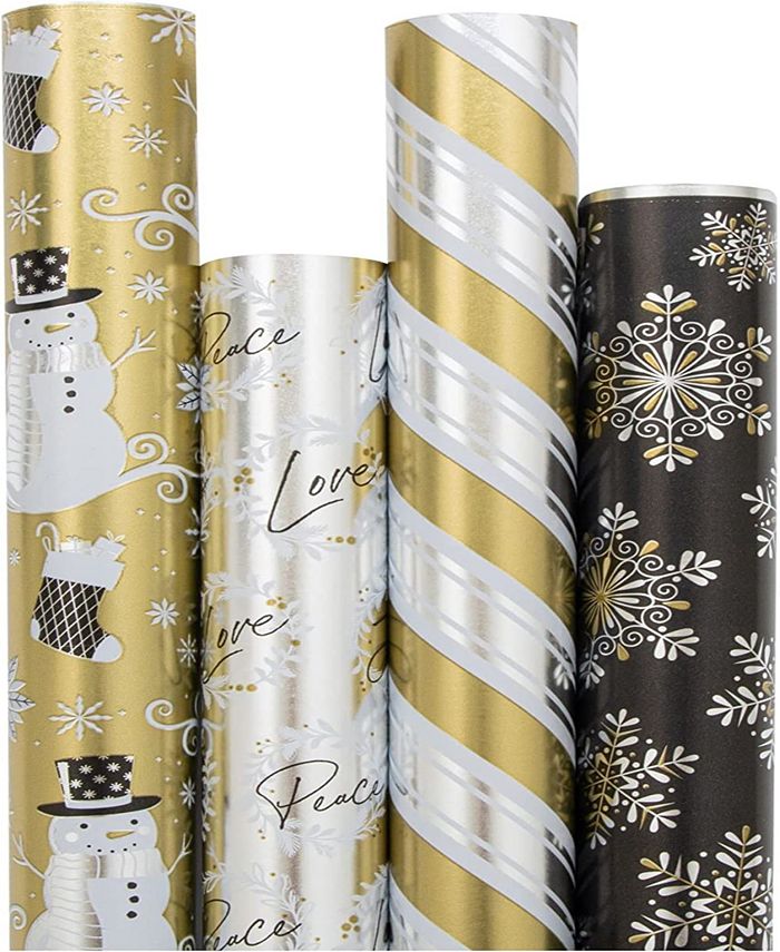  Hunter Green Gift Wrap Wrapping Paper 16 Foot Roll : Health &  Household