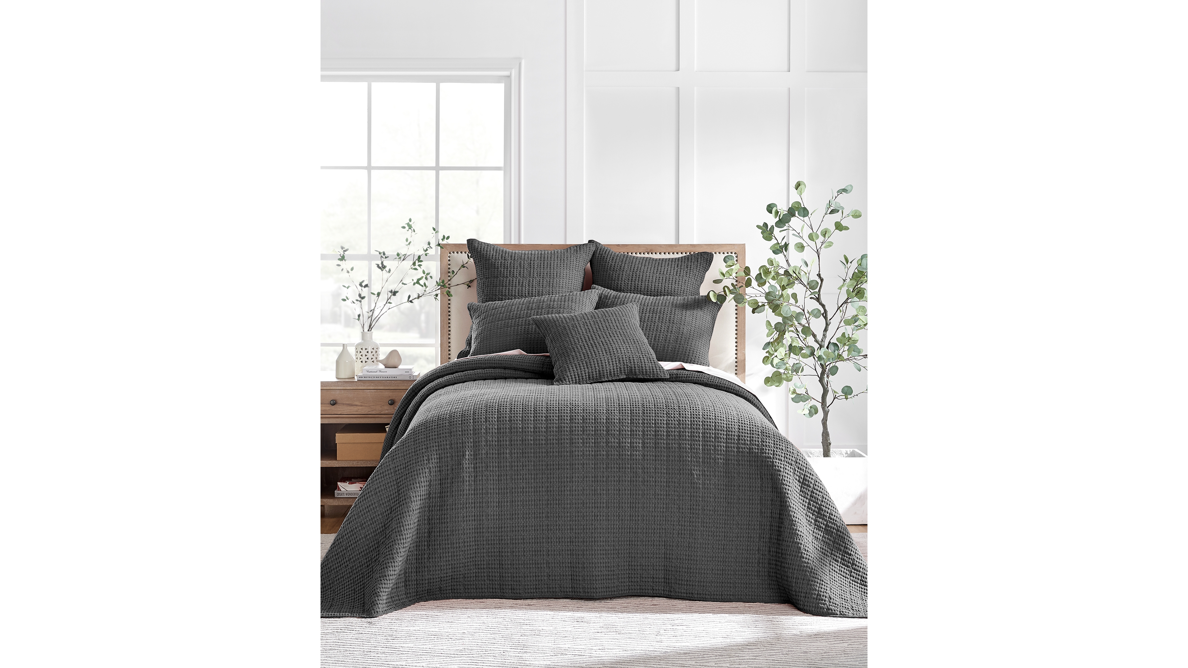 Levtex Mills Waffle Classic 3-Pc. Bedspread Set, King