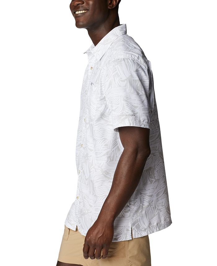 Columbia Bahama II Chemise à Manches Courtes randonnée, Bleu Sarcelle