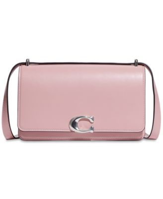 COACH - Small Bandit Leather Shoulder Bag with Bunny Charm